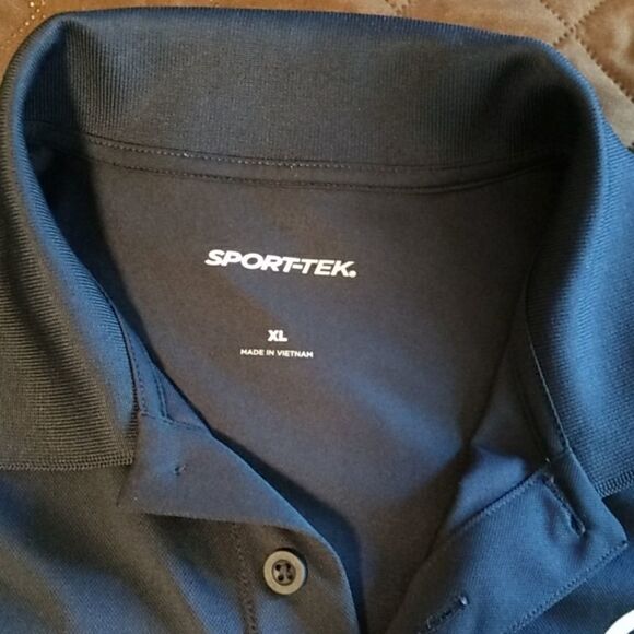 Sport-tek Navy Blue Polo Shirt XL Purpose Driven - Picture 3 of 6
